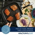 thumbnail image 5 of Rachael Ray Cook + Create Hard Anodized Nonstick Deep Grill Pan, 11 inch, Black, 5 of 9