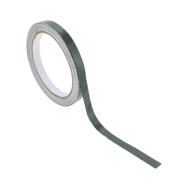 Cinta de rayas Unique Bargains 10mmx10m, calcomanías de rayas para coches, motocicletas y barcos, calcomanías DIY, cemento ceniciento brillante, 1 pieza