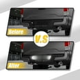 thumbnail image 3 of Unique Bargains 2pcs LED License Plate Light Lamp Assembly Fit for Dodge for RAM 1500 Pickup 1994-2001 6000K White, 3 of 6