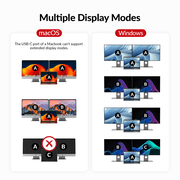 v AV Access Docking Station KVM Switch Dual Monitor for Laptop & Desktop - USB C Charge, Full Aluminum, KVM Switcher for 2 PCs with Ethernet, EDID, 4K@60Hz/2K@144Hz/1080P@240Hz, 3xUSB 3.0(iDock-C10)
