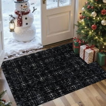 2x3 Entryway Rug Bathroom Rugs for Front Door Bedroom Kitchen, Washable Vintage Print Carpet, Floor Mat with Non Slip Backing