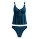 thumbnail image 4 of Tankini Traje de baño de dos piezas para mujer Tankini Cuello en V Parte superior de baño fluida con parte inferior Traje de baño de dos piezas para mujer Trajes de baño tankini para mujer Traje de ba, 4 of 8