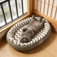 thumbnail image 6 of Moocorvic Dog Beds for Small Dogs, Washable Pet Sleeping Bed Anti Slip Bottom,19.7x15.7Inch, 6 of 6