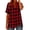 ☃306-Red, variant on Xuyuer Womens Tops Button Short Sleeve V Neck Blouses Dressy Casual Tunic Tops for Curvy Women Loose Fit S-5XL