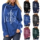 thumbnail image 5 of Jersey Informal Para Mujer, Poliéster Suave Con Cordón Transpirable, Sudaderas Con Capucha Informales Para Mujer, Estampado De Moda Para El Trabajo ANGGREK Otros, 5 of 5