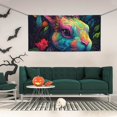 thumbnail image 2 of Pofeuu Colorful Patterned Rabbit Print Colorful Yard Festival Banner Sign Party Outdoor & Indoor Party Decoration Banne Festival Yard Sign-Small, 2 of 8