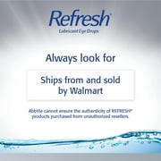 Refresh Optive Advanced PF Lubricant Eye Drops Preservative-Free Artificial Tears, 0.4 ml, 30 Count