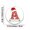 A, variant on JeashCHAT Christmas Alphabet Decorations Personalized For Gift Christmas Tree Hanging Ornament DIY Creative Decorations