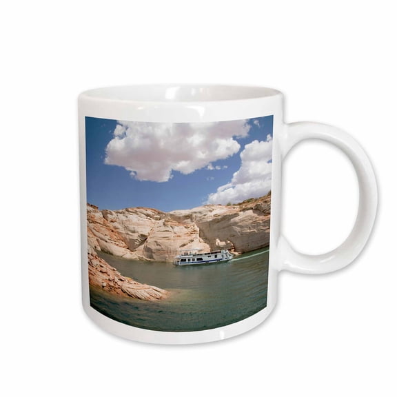 3drose, Lake Powell, Page, Arizona - Us03 Dpb0109 - Douglas Peebles, 15oz Mug