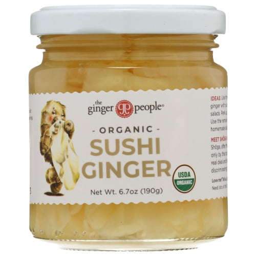 Ginger People, Pickled Sushi Ginger, 6.7 oz