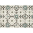 thumbnail image 1 of Loloi Francesca 3'6" x 5'6" Hand Hooked Rug in Ivory and Metal, 1 of 2