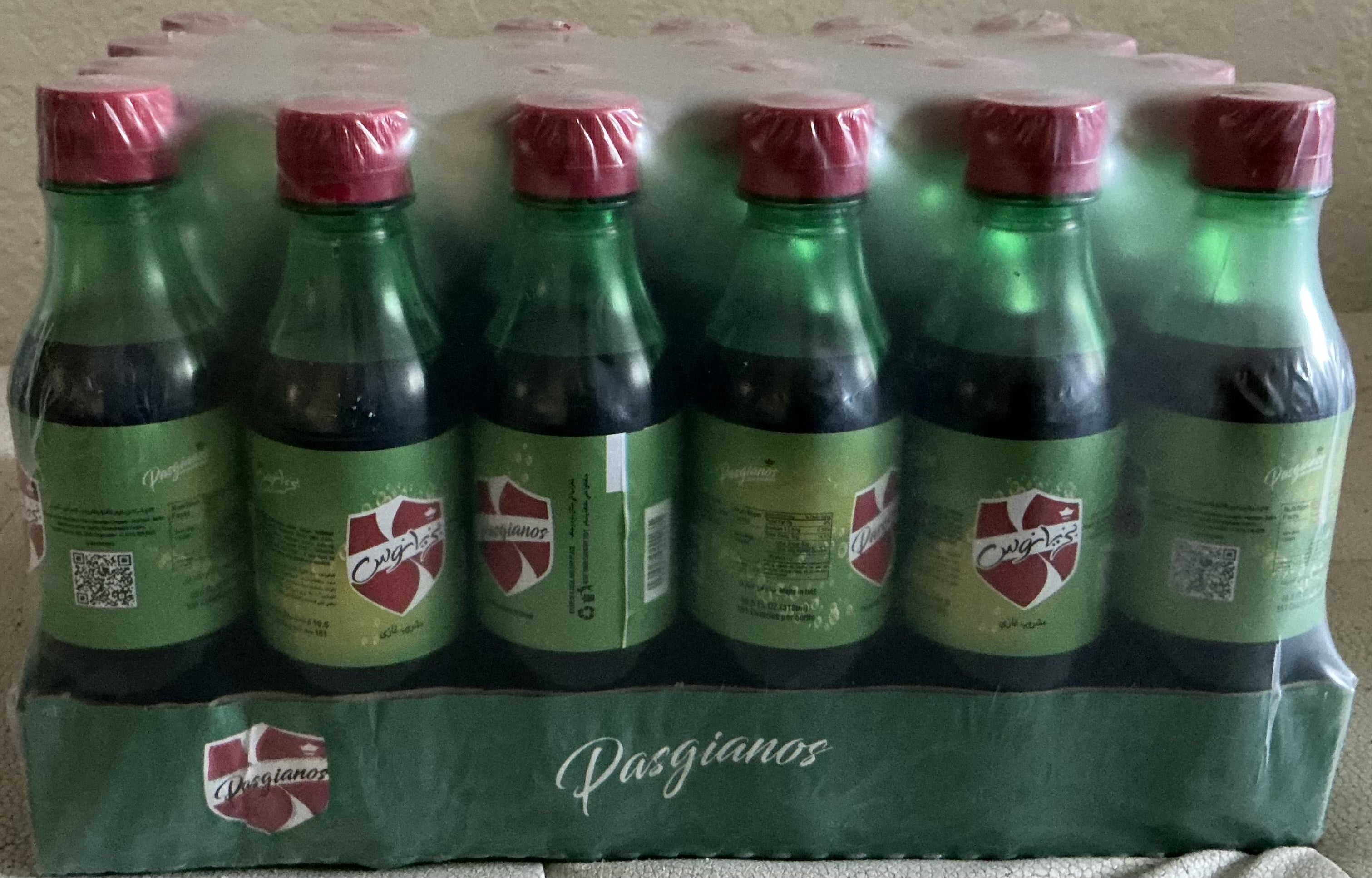 Pasgianos - Carbonated Soft Drink 310ml (1 x 24 Pack) PET Bottle
