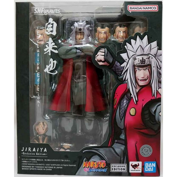 Naruto Shippuden Figurine Articulée de 6 Pouces S.H. Figuarts Exclusive - Jiraiya