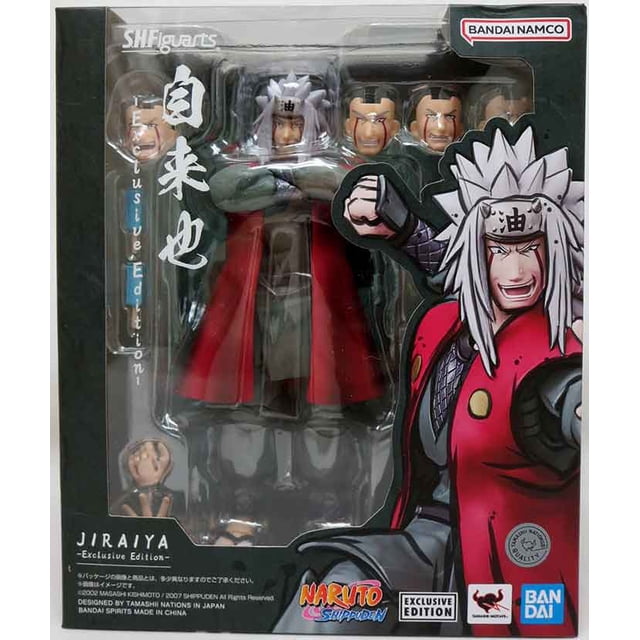 Naruto Shippuden 6 Inch Action Figure S.H. Figuarts Exclusive - Jiraiya