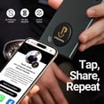 thumbnail image 7 of Black Smart Digital Business Card Tag – Nfc Tap-to-Share, No App Needed, Portable Adhesive, 7 of 7