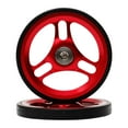 thumbnail image 2 of Bike leichtes Rad para bicicletas plegables Soporte de carga trasero Wheels Componente de repuesto bicicletas, viajar - rojo DYNWAVEMX Bicicleta Plegable Easy Wheel, 2 of 8