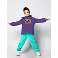 thumbnail image 2 of Happy Halloween Retro Style Hoodie Toddler -Image by Shutterstock,  2 Toddler, 2 of 4