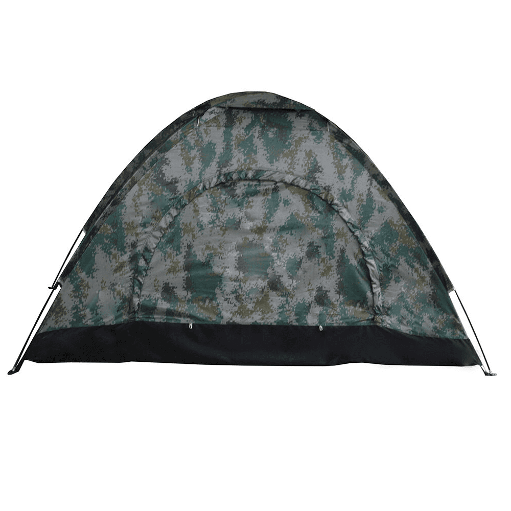 Outdoor 2 Person 4 Season Camping Hiking Waterproof Folding Tent Camouflage 