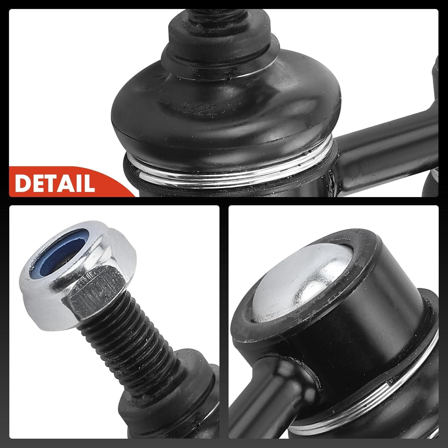 A-Premium 2 x Front Sway Bar Link Stabilizer Link Kit Compatible with Subaru Forester 2003-2013, Impreza 2002-2015, Legacy 2005-2009, Outback 2005-2009, Replace# K750049, 20420AG00A