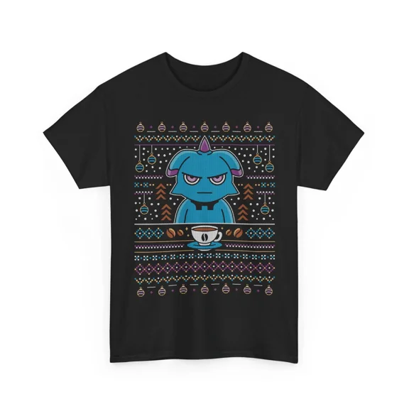 Depresso Ugly Sweater Unisex T-Shirt. Palworld Video Game. Christmas.