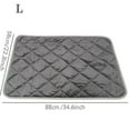 thumbnail image 4 of 34.6x22.8 Inches Self Warming Pet Bed - Thermal Reflective Cat & Small Dog Mat, Non- Washable Mat for Indoor Use, Electric-Free Heat, 4 of 7