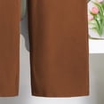 thumbnail image 6 of LEKWK Girls Formal 2 Piece Outfit Lapel Long Sleeve Button Down Pleated Top and Elastic Waist Straight Leg Pants Casual Matching Suit For Stage Performance, 6 of 9