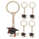 thumbnail image 3 of 5 uds. Llavero con dijes de gorro de graduación, colgante, llavero, adorno, regalo de graduación, 3 of 6