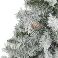 thumbnail image 4 of Nearly Natural 4ft Flocked White River Mountain Pine Artificial Christmas Tree, 4 of 6