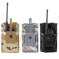 thumbnail image 2 of Universal Radio Case Two Way Radio Holder Pouch Bag Walkie Talkies Nylon Holster Pouch Hunting Radio Pouch Tactic Pouch CP camouflage, 2 of 4