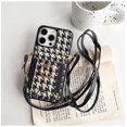 thumbnail image 1 of Luxury Retro Wallet Phone Case For iPhone 15 14 Plus 13 12 11 Pro Max Samsung S23 24 ultra Crossbody Rope Slot Ring Holder Cover Full Coverage For iPhone 11Pro Max, 1 of 6