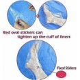 thumbnail image 4 of 200Pcs Clear Plastic Disposable Booties Paraffin Bath Liners for Foot Pedicure Hot Spa Foot Covers Bags, 4 of 5