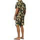 thumbnail image 3 of INSPIRE CHIC Conjunto de camisas impresas de verano para hombres de manga corta, atuendo hawaiano de bloque de color 2XL azul marino, 3 of 4