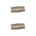 thumbnail image 4 of Uñas Postizas Seitruly 24 Piezas Cobertura Completa Forma de T Prensa Decoración Manicura Type11 NO11, 4 of 6