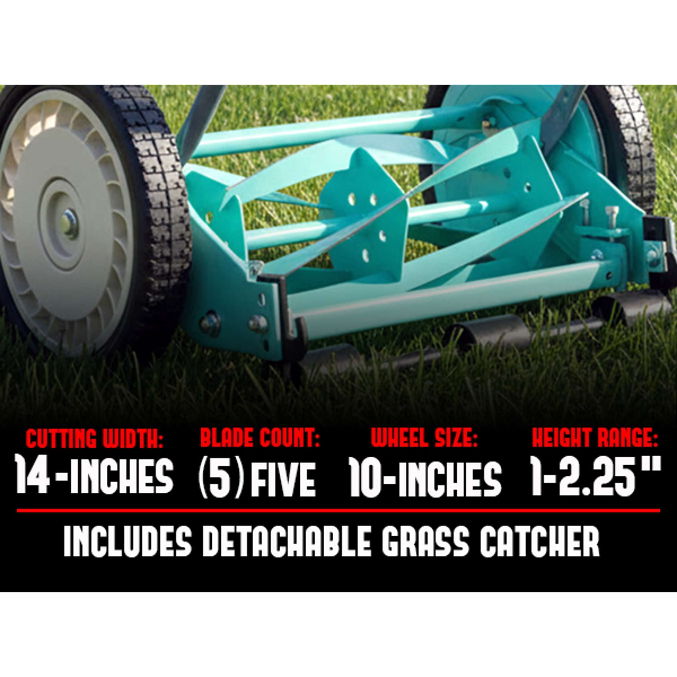 American Lawn Mower Company 1304-14GC Reel Lawn Mower, Mint