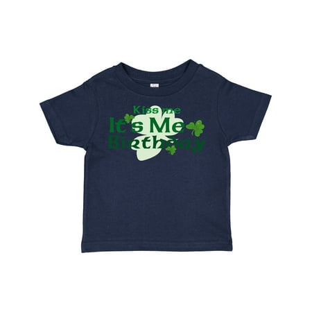 

Inktastic Kiss Me Irish Birthday Boys or Girls Toddler T-Shirt