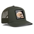 thumbnail image 4 of GOORIN Gorra trucker unisex - Gorra, parche frontal, talla única The Cancelled Skull, 4 of 7
