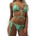 thumbnail image 1 of Ensemble Bikini Rehausseur à Paillettes et Strass pour Femmes, 1 of 3