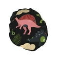 thumbnail image 2 of Balery Cute Dinosaurs Shower Caps, Double Layer Waterproof Shower Cap, Double Layers Reusable Shower Cap With Soft Comfortable For Long Thick Hair Soft Bath Shower Hair Caps, 2 of 9