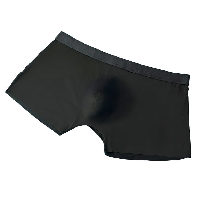 Women Underwear Briefs Fashionable Men's Boxer Pants Ice Silk