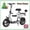 Sliver, variant on Electric Scooter Adults, 500W Motor, 17.5MPH 20Miles Range Electric Scooter With Seat, E Scooter With Dual Brake, 14" Tires Foldable Adult Scooter For Commute