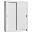 thumbnail image 1 of Ropero Closet Madesa Dallas 2 Puertas Corredizas 2 Cajones Blanco, 1 of 5