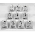 thumbnail image 5 of Darling Souvenir White Bat & Ghost Face Halloween Party Supplies Favor Bags&nbsp;Drawstring Pouches&nbsp;15 Pieces, 5 of 5
