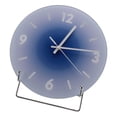 thumbnail image 1 of 12 Inch Wall Clock, Silent Non Ticking Wall Clocks Battery Operated, Precise Timing, Analog Clock Decorative for Office, Kitchen, Outdoor, Living Room, 1 of 7