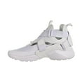 thumbnail image 4 of Nike Huarache City Big Kids' Shoes White-Metallic Silver aj6662-100, 4 of 6