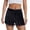 Black, variant on Nightclub Shorts Women High Waist Sequin Hot Pants Bodycon Solid Color Shinr Shorts for Party Night Out Performance