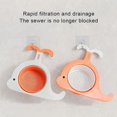 thumbnail image 2 of 2pcs Food Strainer Whale Shape Hanging Rack Drain Basket Kitchen Sink Banmo, 2 of 5