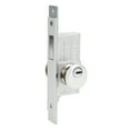 thumbnail image 2 of Cerradura de puerta Central con marco de vidrio, fuerte capacidad antirrobo, fácil de instalar, cerradura de embutir para puerta de escaparate con 3 llaves, 2 of 5