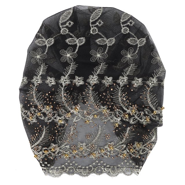 BonneT Slouchy, Turban Chapeau Filet Fil Classique Respirant Style Plume Brodée pour Voyage pour Usage Quotidien pour Randonnée Bleu,Noir,Rouge Vin