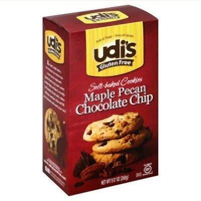 6 Pack :       Udi's Gluten Free Soft Baked Cookies, Maple Pecan Chocolate Chip, 9.17