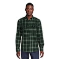 thumbnail image 2 of George Men's Long Sleeve Flannel Shirts, 2-Pack, Sizes S-2XL, 2 of 5